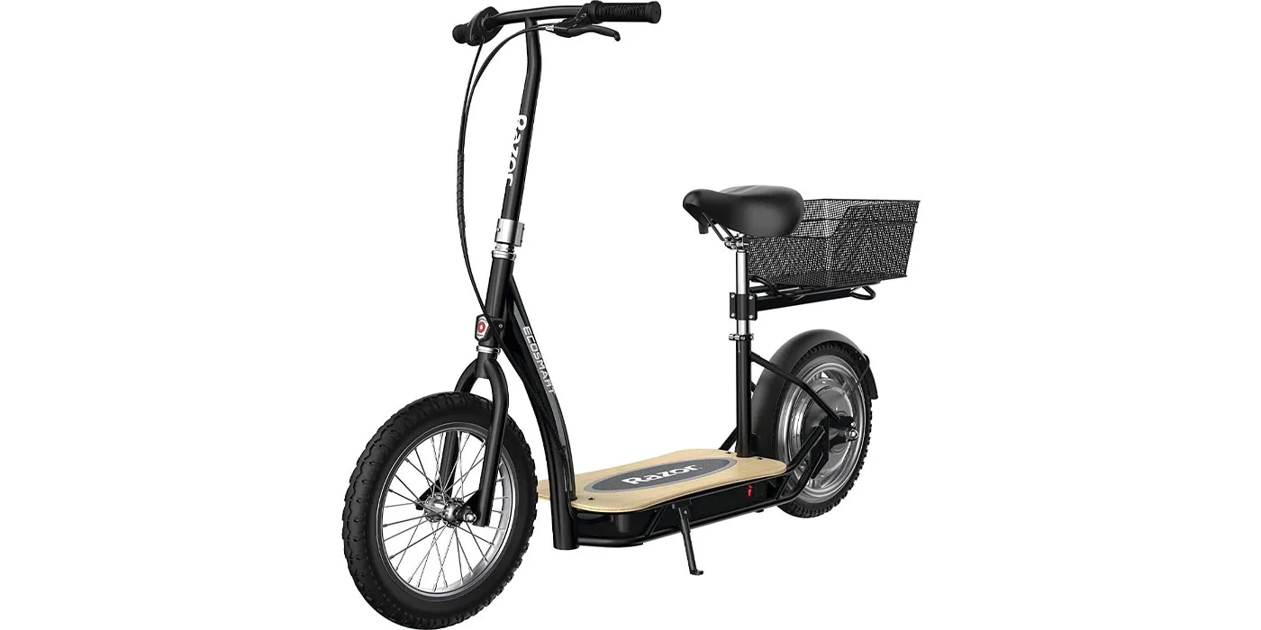 Electric scooters with seat